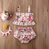 Pink Tahiti Floral 2 Piece Set