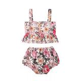 Pink Tahiti Floral 2 Piece Set